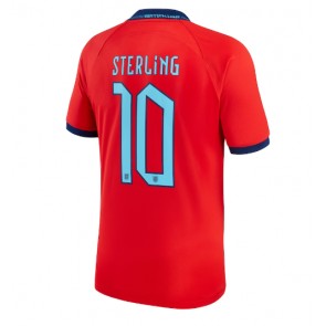 Engleska Raheem Sterling #10 Gostujuci Dres SP 2022 Kratak Rukavima